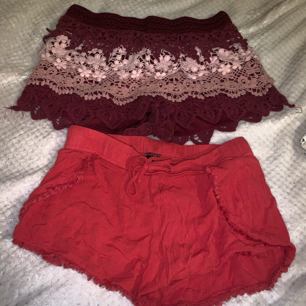 2 pairs of shorts